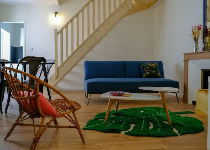 Duplex De Charme Quartier Opera Graslin شقة